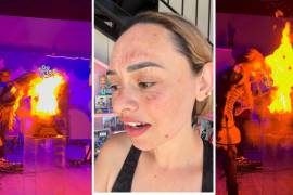 La influencer Arlen Hernández celebraba su cumpleaños de una forma especial, recreando el trend del ‘Pastel Explosivo’.