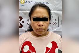Agentes de la SSC de la Ciudad de México detuvieron a Guadalupe Hernández Gómez “La Gorda”, líder de una célula disidente de “La Anti-Unión de Tepito”.
