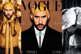 ‘Flow’ internacional... Bad Bunny aparece en la portada de Vogue Italia