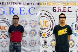 Jesús “N” fue detenido en Sabinas con 59 bolsas de cristal, mientras que en Piedras Negras se aseguró más de un kilo y medio de marihuana.