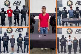 En cinco cateos ejecutados en las colonias Bella Vista e Industrial, en Monterrey, fueron detenidos seis adultos y un adolescente, informó la Secretaría de Seguridad de Nuevo León.