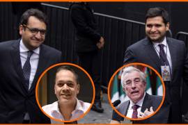 Enrique Díaz Vega (izq. abajo), exsecretario de Finanzas de Sinaloa, es señalado en investigaciones estadounidenses –de acuerdo con Loret de Mola– como el enlace que entregaba portafolios de dinero en efectivo a los hijos de López Obrador.