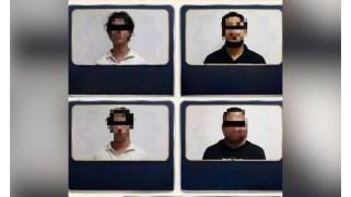 Los implicados fueron puestos a disposición del Ministerio Público para definir su situación legal.