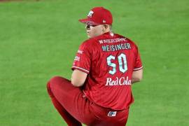 El pitcher estadunidense no dejó que hubiera carrera en nueve juegos con los Diablos Rojos del México.