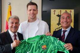 Wojciech Szcesny salió del retiro para ponerse los guantes del cuadro blaugrana e iniciar su camino en LaLiga.