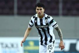 Jorge Sánchez ingresó en los últimos minutos del PAOK vs Asteras, partido correspondiente a la Superliga de Grecia 2025-26 disputado en Salónica.