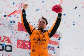 El piloto regiomontano Patricio ‘Pato’ O’Ward (Arrow McLaren) ganó este domingo el Gran Premio Honda Indy 200 en el circuito de Mid-Ohio.