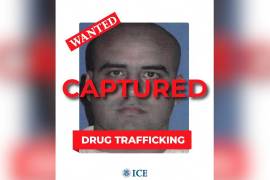 U.S. Immigration and Customs Enforcement informó la detención en Guanajuato de Roberto “Beto” Bazán-Salinas, señalado por tráfico de drogas para el Cártel del Golfo.