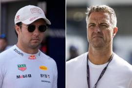 Sergio Pérez y Ralf Schumacher han estado teniendo encontronazos por las opiniones emitidas por el papá del piloto mexicano.