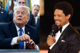 El presidente de Estados Unidos, Donald Trump, reaccionó en su red social Truth a un comentario del presentador Trevor Noah durante la ceremonia de los premios Grammy
