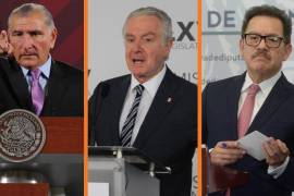 Adán Augusto López, Santiago Creel e Ignacio Mier han hablado por la invalidez del Plan B electoral.