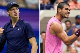 Carlos Alcaraz y Jannik Sinner protagonizarán la gran final del US Open 2025, la tercera que disputan en Grand Slam durante esta temporada.