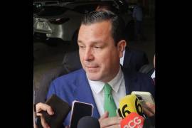 El Fiscal General del Estado, Federico Fernández Montañez, durante la reunión de las Mesas de Coordinación Estatal para la Construcción de Paz y Seguridad.