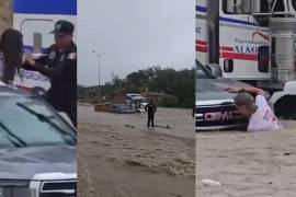 Automovilistas y testigos solicitaron ayuda al percatarse de la emergencia.
