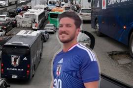 Samuel García desmintió que Japón quedara atrapado en el tráfico de Monterrey y afirmó que las imágenes difundidas fueron creadas con IA.