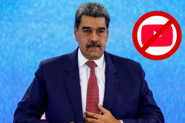 Eliminan la cuenta oficial de YouTube de Nicolás Maduro