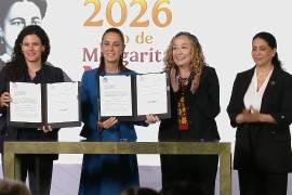 Sheinbaum presentó una iniciativa para crear la Ley General para Prevenir, Investigar, Sancionar y Reparar el Daño por el Delito de Feminicidio, con el objetivo de unificar en todo el país la definición del delito.