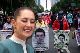 Claudia Sheinbaum se reunirá con las familias de los 43 estudiantes desaparecidos de Ayotzinapa, después del encuentro de los padres con el Presidente.