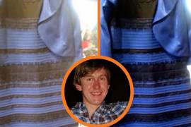 En 2015, un vestido se convirtió en un fenómeno viral al dividir opiniones sobre si su color era azul y negro o blanco y dorado. Keir Johnston, ha sido condenado a más de cuatro años de prisión.