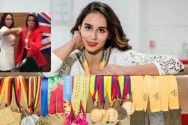 La atleta mexicana, nacida en Monterrey, vive bajo la polémica luego de arrojar al piso la bandera de México durante la ceremonia de naturalización británica de su hermana.