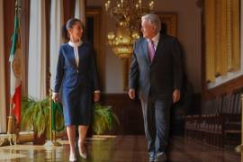 Claudia Sheinbaum, Presidenta Electa, sostuvo en encuentro con Andrés Manuel López Obrador, Presidente de México, en Palacio Nacional, para definir detalles del periodo de transición.
