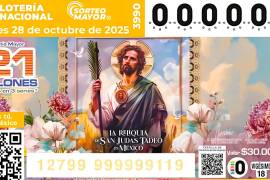 Los boletos de la Serie 1 del número 35 810 fueron vendidos en la agencia de la calle Allende, mientras que las series 2 y 3 se adquirieron en línea.