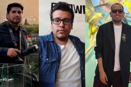 Omar Saucedo, César Gaytán y Humberto Vázquez fueron reconocidos por la Universidad Autónoma de Coahuila.
