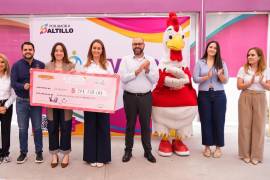 Luly López Naranjo agradeció la colaboración de empresas y restaurantes que aportan recursos para atender a niñas y niños que requieren operaciones cardíacas.
