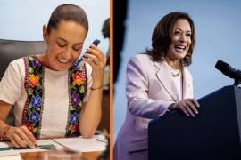 La futura presidenta de México, Claudia Sheinbaum, y la vicepresidenta de Estados Unidos, Kamala Harris, mantuvieron este jueves una llamada telefónica.