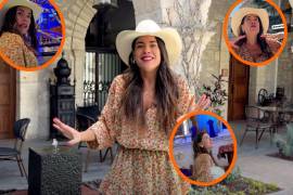 “Uno de los hoteles más bonitos en los que hemos estado”, dijo Mónica al mostrar los rincones de La Gloria Mesón, un espacio que conserva la esencia de otro tiempo sin renunciar a la calidez del presente.