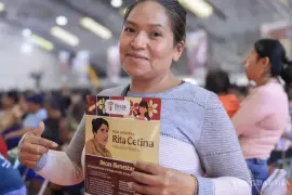 Un nuevo periodo de registro de la Beca Rita Cetina para familias con hijas e hijos que estudian en primarias y secundarias públicas estará abierto del 26 de octubre al 6 de noviembre.