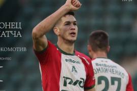 César Montes volvió a aparecer en el momento clave y firmó su tercer partido consecutivo con gol para el Lokomotiv de Moscú.