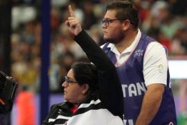 La paratleta tuvo un debut soñado en los Juegos Paralímpicos, llegando a subirse al podio tras su gran rendimiento en el lanzamiento de bala.