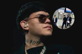 Junior H compareció ante la Fiscalía General del Estado de Jalisco por presuntamente hacer apología del delito durante una presentación.