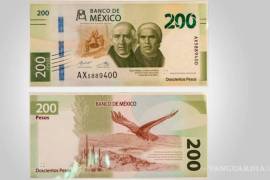 Los billetes de 200 pesos apócrifos han sido los más comunes en los reportes de los comerciantes.