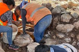 La Secretaría de Cultura del Gobierno de México informó sobre la localización de un depósito ritual en Yucatán, durante trabajos de salvamento arqueológico en las obras del Tren Maya.