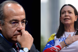 El expresidente Calderón presume invitación de Machado a ceremonia del Nobel de la Paz