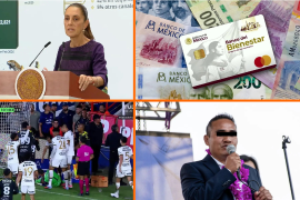 Noticias del fin de semana en México: calendario tentativo de la Pensión del Bienestar, detienen a alcalde mexicano por presuntos delitos sexuales y Sheinbaum admite que sí hay agentes de EU en México