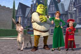 Personajes. La química entre Shrek, Fiona y Burro convirtió a la película en una de las franquicias más queridas del cine animado.