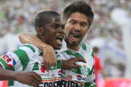 Oribe Peralta y Darwin Quintero formaron una de las duplas más peligrosas de Santos Laguna: tan solo en la temporada 2011-12 de Liga MX, el mexicano marcó 19 goles y el colombiano aportó 11, para un total de 30 tantos entre ambos rumbo al título de los Guerreros.
