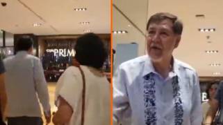 El senador Gerardo Fernández Noroña fue increpado en un restaurante y respondió en redes tras gritos de comensales.