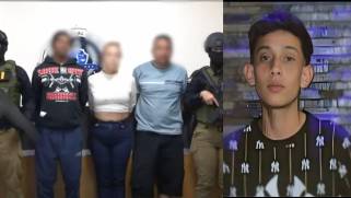 Personal de la Fiscalía General del Estado de Baja California durante las diligencias relacionadas con el caso de Jesús Alexis Guzmán Vázquez, joven encontrado sin vida en una fosa clandestina en Mexicali