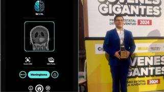 Juan Luis Flores Sánchez obtuvo el Premio Estatal de la Juventud en Ciencia y Tecnología.