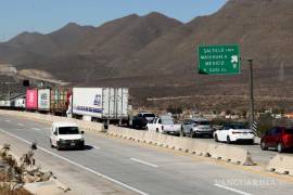 Los accidentes en esta vía de cuota son constantes, lo cual impacta en los tiempos para trasladarse entre Saltillo y Monterrey.