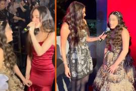 La conductora Galilea Montijo participó como invitada en los XV años de Mafer, evento viral con artistas como J Balvin y Belinda