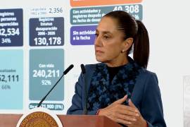 Sheinbaum reporta más de 31 mil personas localizadas y 285 detenidos por desaparición en México como parte de la nueva estrategia nacional.
