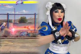 La vedette Lyn May sorprende como “Chun-Lyn May” en un comercial de FUD, justo antes del estreno de la nueva película de Street Fighter.