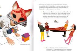 Ilustraciones de estudiantes con máscaras de animales en libros de la SEP desataron debate en redes sociales.