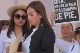 La alcaldesa sustituta de Uruapan afirmó que Samuel G. no formaba parte del Movimiento del Sombrero y que llegó al Ayuntamiento después del triunfo de Carlos Manzo, mientras avanzan las investigaciones por el asesinato del exalcalde.