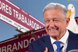 Frases emblemáticas del gobierno de Andrés Manuel López Obrador, como “Sembrando Vida” y “Me Canso Ganso”, forman parte de los nuevos nombres de las calles del Estado de México